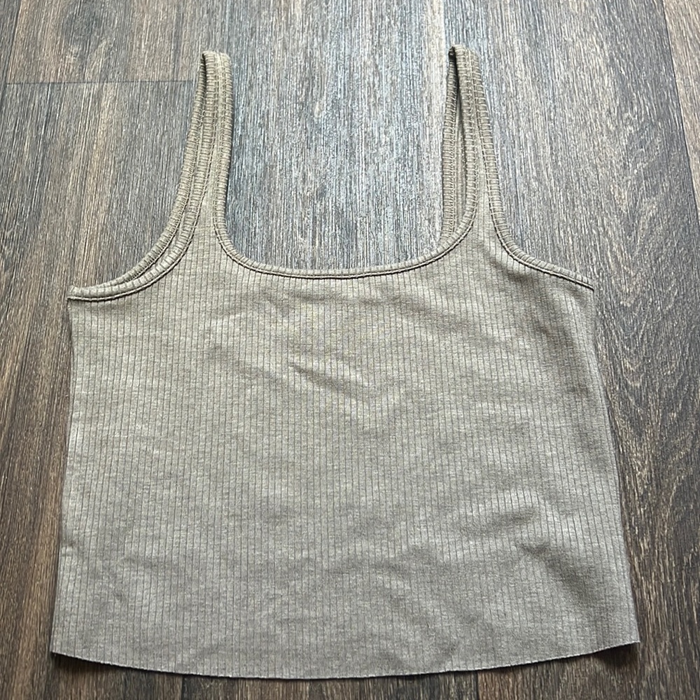 Essex Ribbed Square Neck Tank
